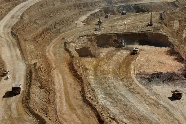 Chile copper mine