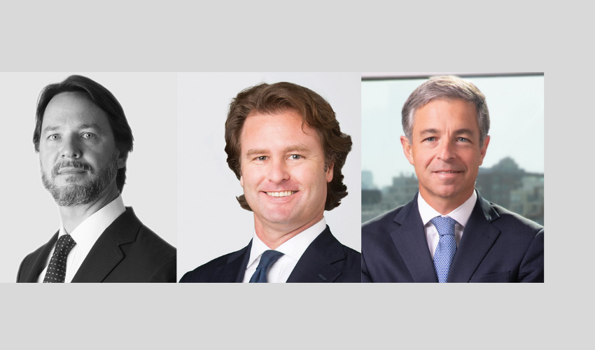 Felipe Moro, Stephen Double, Jaime de Larraechea