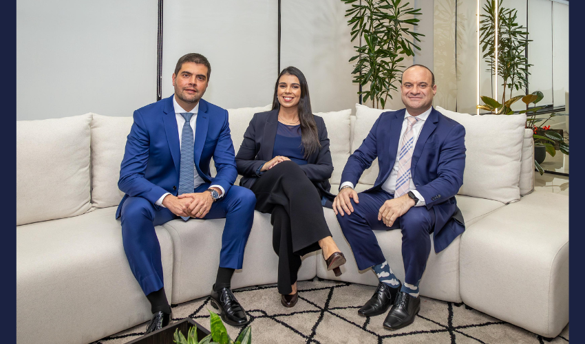 Fernando Westin, Claudia Abrosio and Gilberto Ayres Moreira