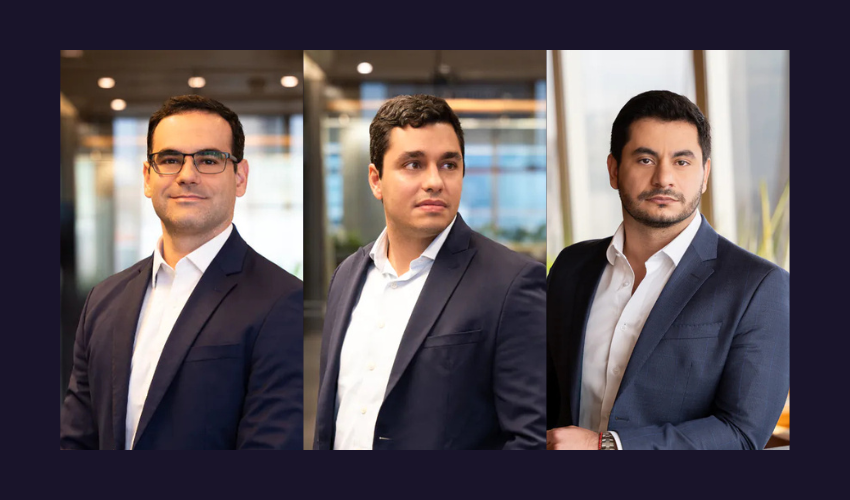 Marcelo Moura, Lucas Padilha, Dimitrios Constantelos