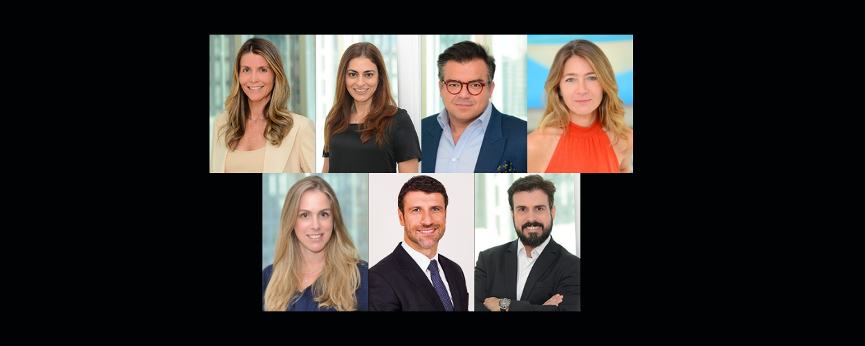 Monique Mavignier, Adriana Augusta Dib Fuzinato, Marcos Exposto, Barbara Rosenberg, Tatiana Dratovsky Sister, Pedro Barroso and Luis Henrique Costa;